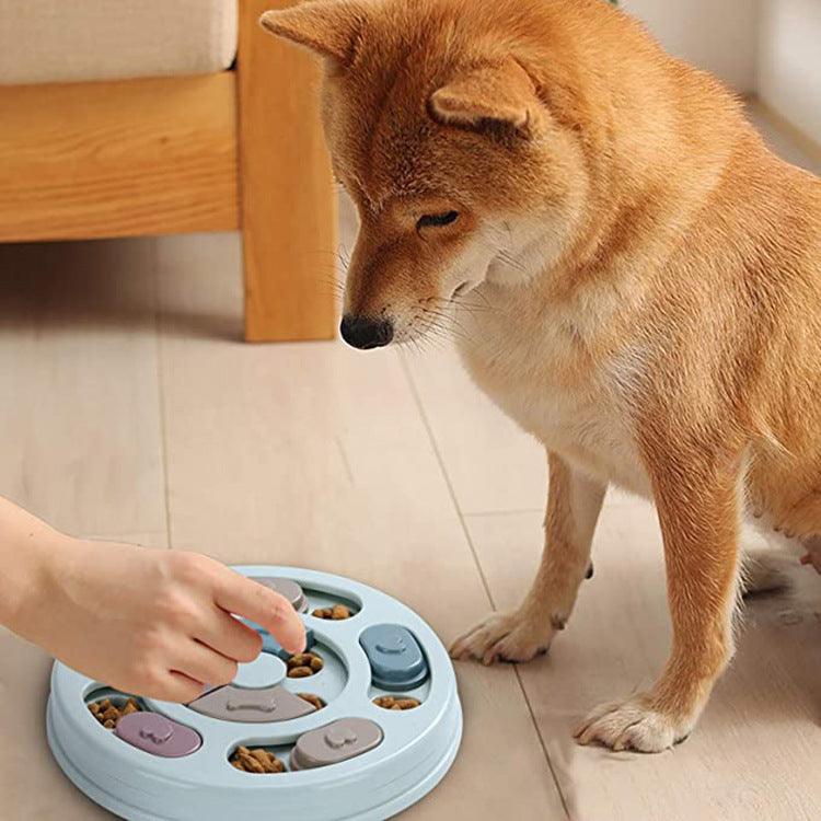Interactive Dog Puzzle Feeding Bowl: Engage Your Pup's Mind And Taste