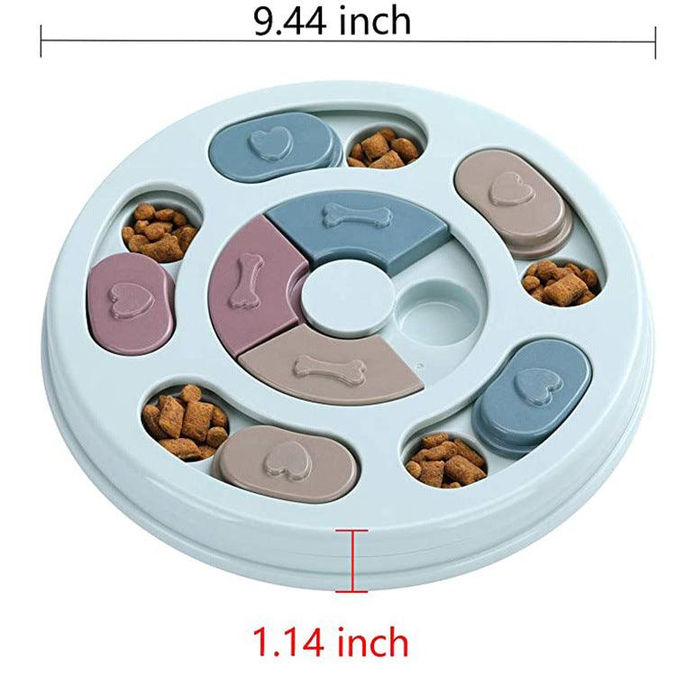 Interactive Dog Puzzle Feeding Bowl: Engage Your Pup's Mind And Taste