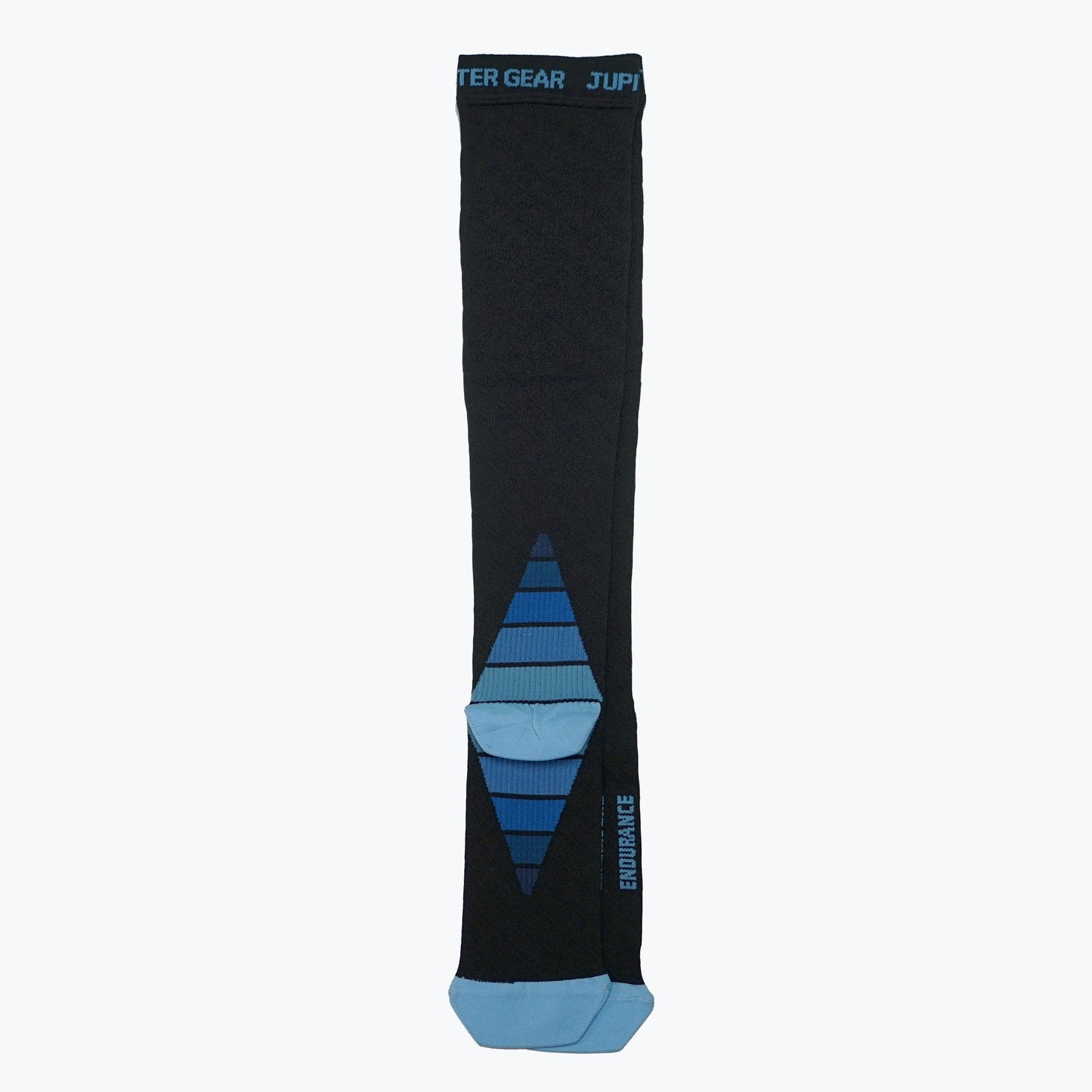JupiterGear Endurance Compression Socks for Running and Hiking - Black