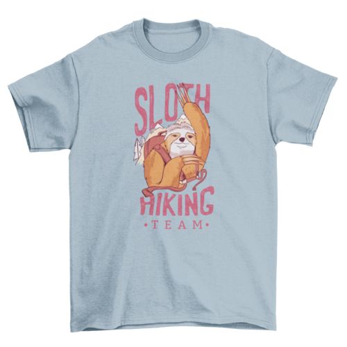 Sloth Hiking Team T-shirt