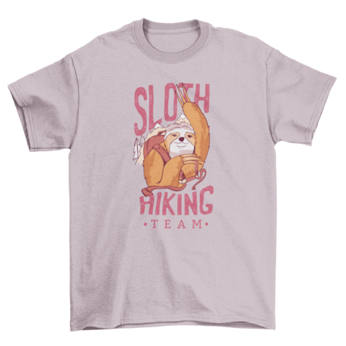 Sloth Hiking Team T-shirt