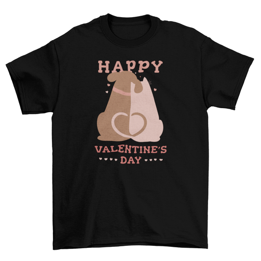 Happy Valentine's day pets t-shirt