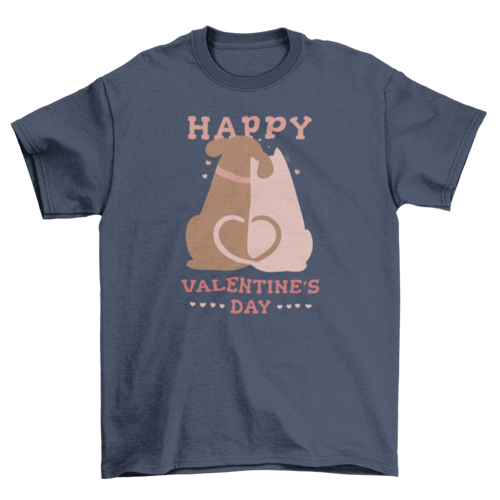 Happy Valentine's day pets t-shirt