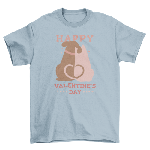 Happy Valentine's day pets t-shirt